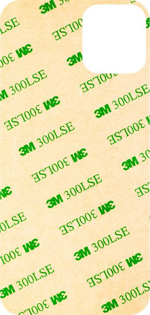 3M Batteriedeckelkleber für Apple iPhone 11 Pro in Multicolour - Bild 1