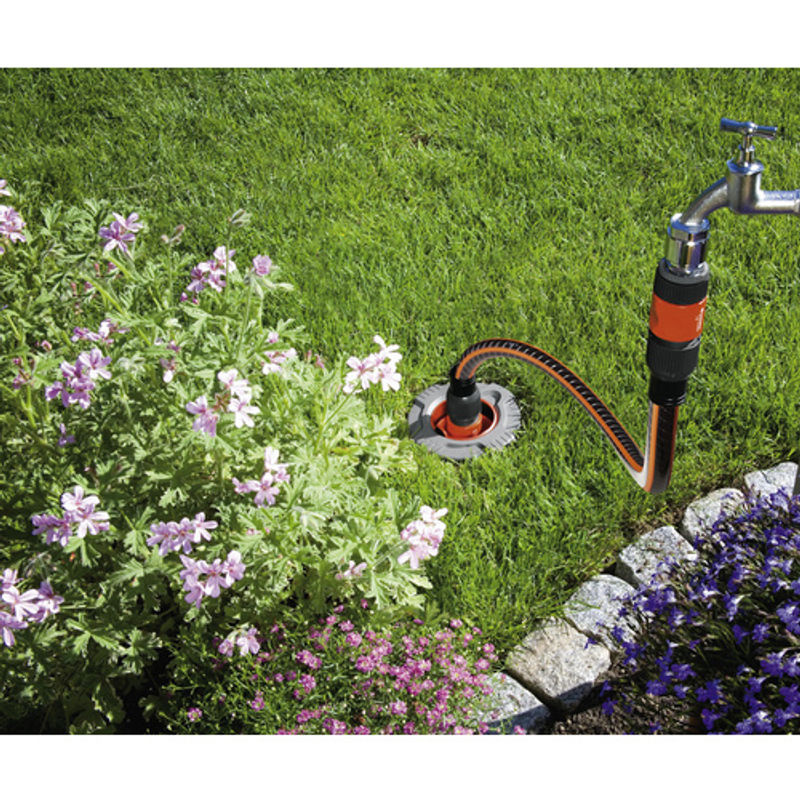 Gardena Profi-System Anschlussgarnitur Komplettset mit 2 m Classic-Schlauch G 3/4 bunt - Bild 4