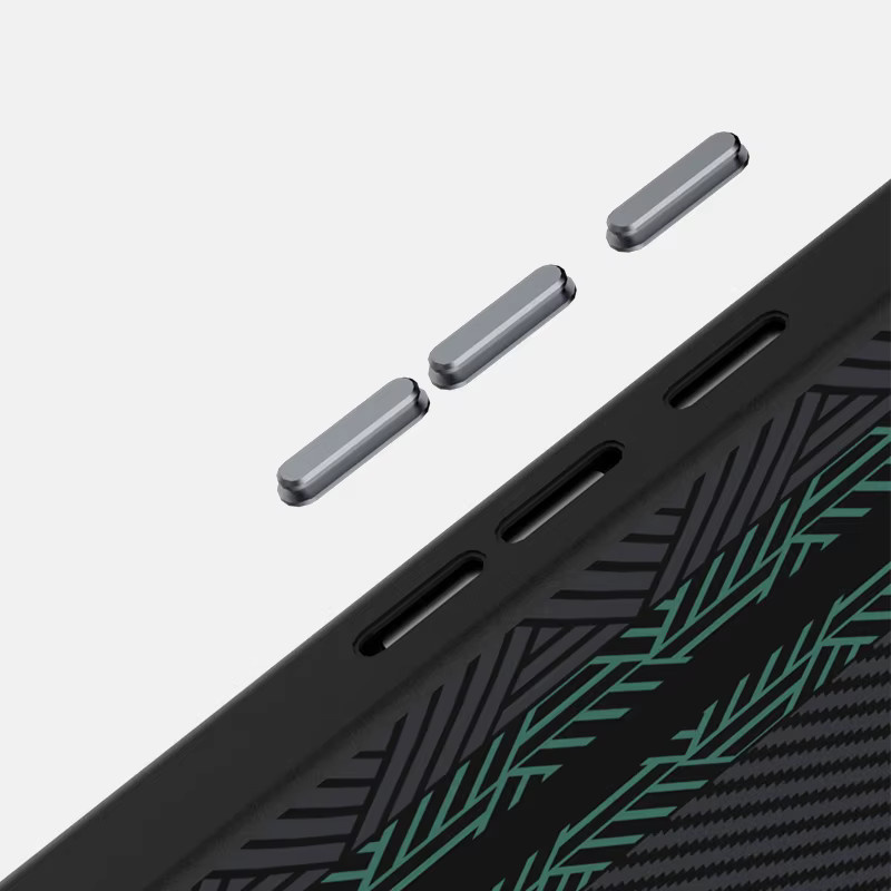 Magnetische Kohlefaser-Ladehülle für Google Pixel 10 und 9 Pro XL in Schwarz mit Metalllinse und Anti-Drop-Schutz - Bild 4