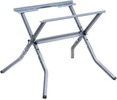 VEVOR Tischkreissägenständer aus Stahl in Grau, faltbares Untergestell mit 158,76 kg Tragkraft, B/T/H: 61,0 x 49,0 x 58,0 cm - Bild 1
