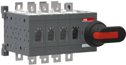 ABB Lastumschalter 4polig 250 A in Schwarz und Grau 1SCA124460R1001 - Bild 1