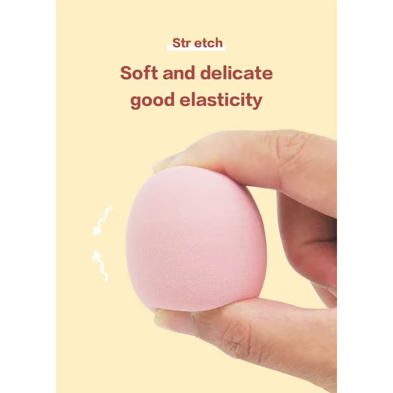 Make-up Schwamm Set, pink, für Puder und Foundation, Damen - Bild 2