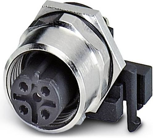 Phoenix Contact 1527870 Sensor-Aktor-Einbausteckverbinder M12 Buchse, 5-polig, Farbe: Silber, Schraubanschluss - Bild 1