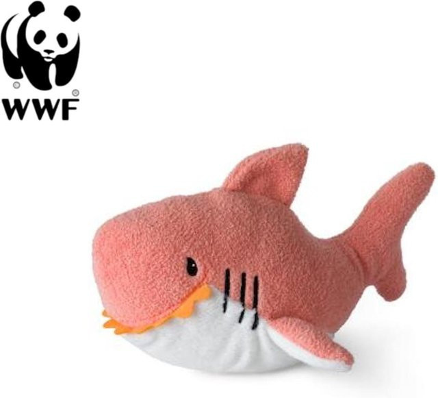 WWF Cub Club Stevie der Hai, Kuscheltier, pink, 20cm - Bild 1