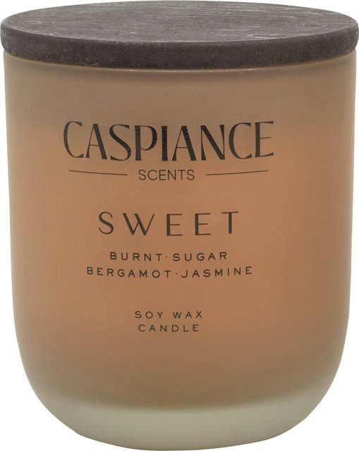 Duftkerze SWEET in Orange mit romantischem Aroma - Bild 1