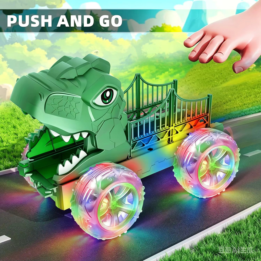 TONERJU T-Rex Dinosaurier-Truck-Spielzeugset, 16-teiliges Set - Bild 6