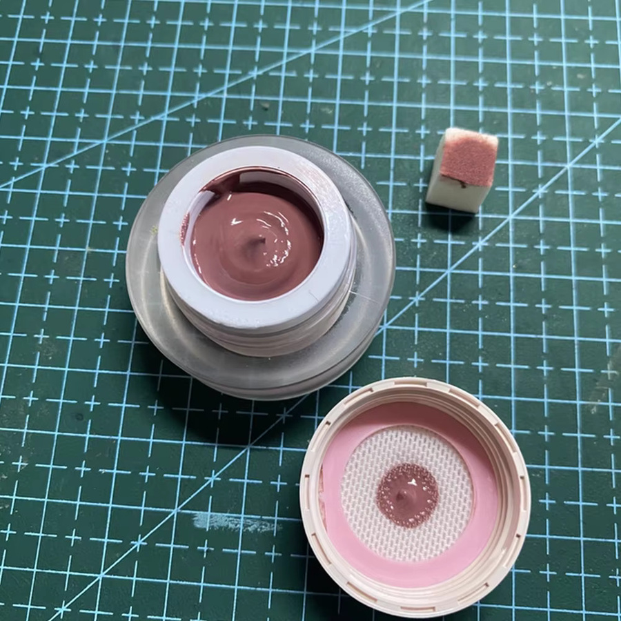 HotPress Nagellack, Pfirsichrosa, Matt - Bild 2