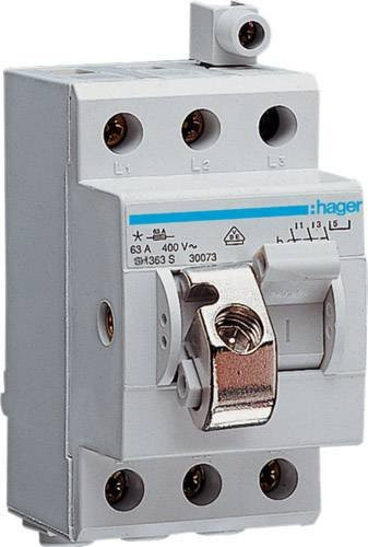 Hager Schaltermodul Grau 63 A 400 V SH363S - Bild 1