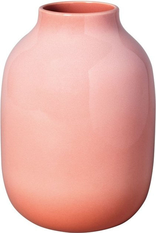 Villeroy & Boch like. Vase Nek Perlemor Home in Rosa aus Keramik, Höhe: 22 cm - Bild 1