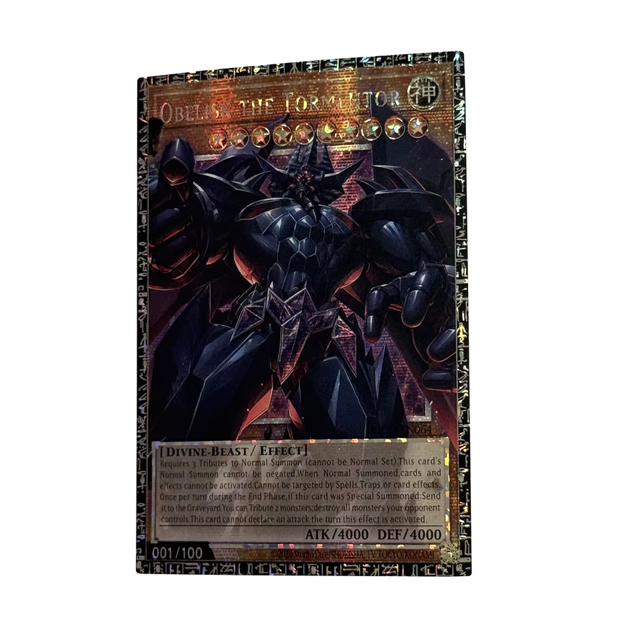 Yu-Gi-Oh! Ägyptischer Gott Slifer der Himmelsdrache Obelisk der Quäler, DIY Proxy-Karten, Set / Bundle - Bild 2