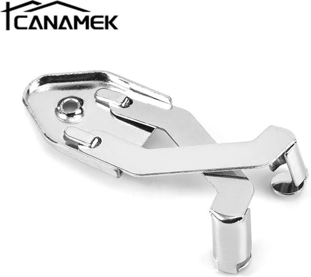 CANAMEK Wandhalterung aus Metall für Einzelschwerter und Skateboards, Farbe: Silber/Chrome - Bild 1