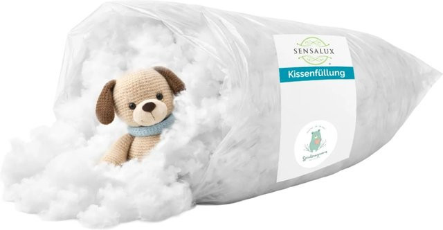 Sensalux Kissenfüllung Weiß 1 kg - Bild 1