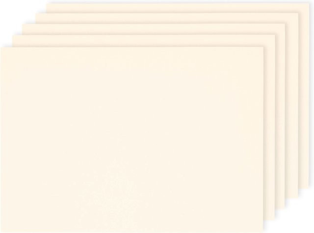 Rico Design Paper Poetry Luxury Karten A7 in Creme - Bild 1