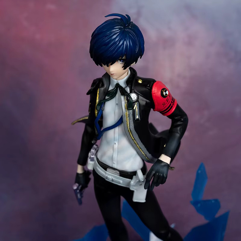 Bandai Anime Actionfigur Persona 3 Protagonist Yuuki Makoto 1/8 Remastered Modell - Bild 2
