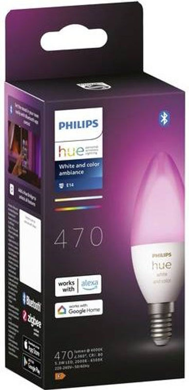Philips Hue White & Color Ambiance LED-Kerzenlampe E14 5,3 W - Bild 3