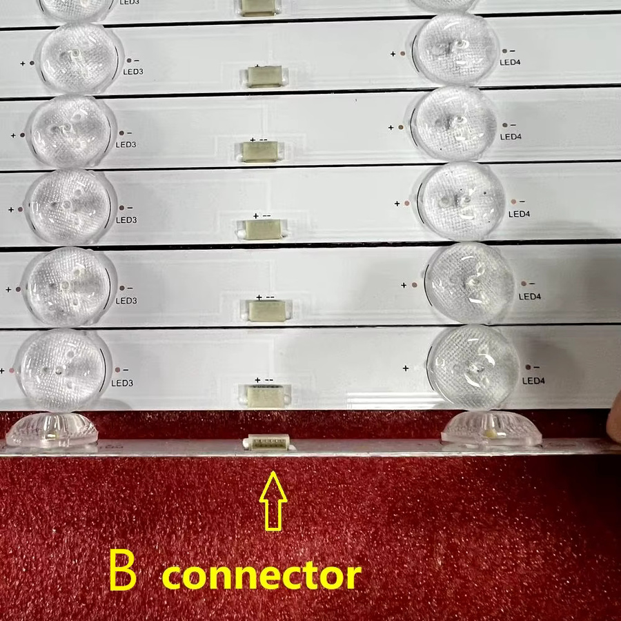 LED Hintergrundbeleuchtung Streifen in Weiß für Sony SBT65 01T50 XBR-65X900E KD-65X9000E KD-65XE9005 YD7S650DND1B - Bild 2
