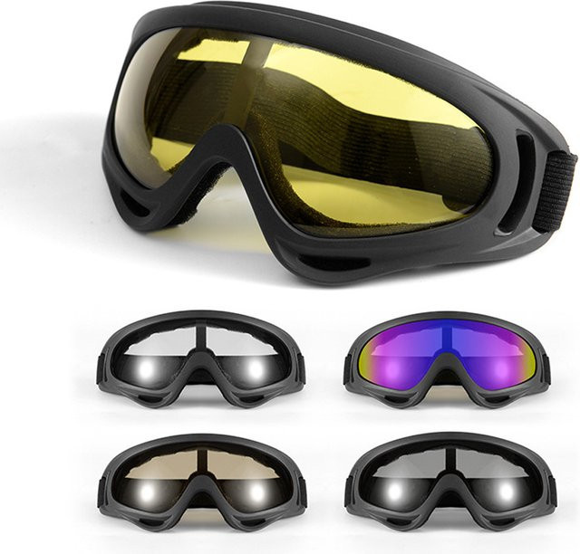 Automatisch abdunkelnde Schweißbrille mit UV-Schutz in Gelb und Schwarz für Innen- und Außenbereich - Bild 1