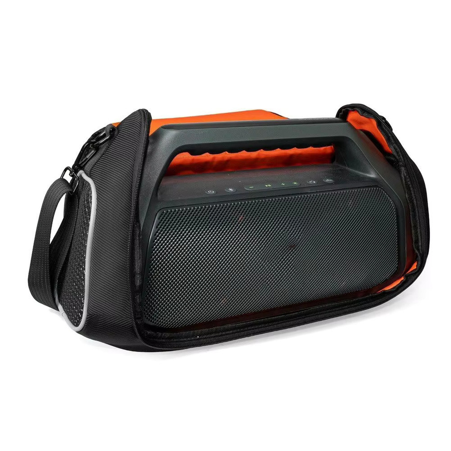 Soundcore Boom2 Plus Tragetasche, stoßfeste EVA-Hartschalen-Schutztasche mit verstellbarem Riemen, Schwarz - Bild 3