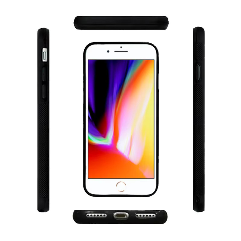 Makro süße Schnecke Handyhülle für iPhone 17, 16, 15, 14, 13, 12, 11 Pro Max Plus Bumper Case Cover in Schwarz - Bild 2