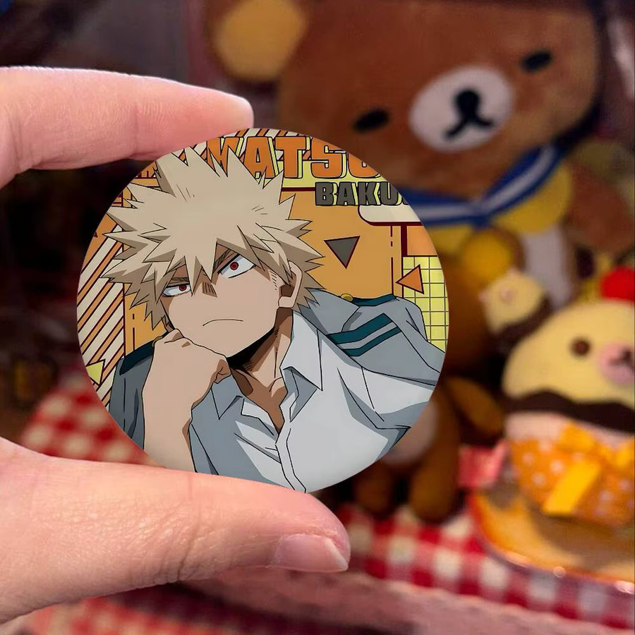 KAYOU Brosche, Katsuki Bakugo, Metall - Bild 3