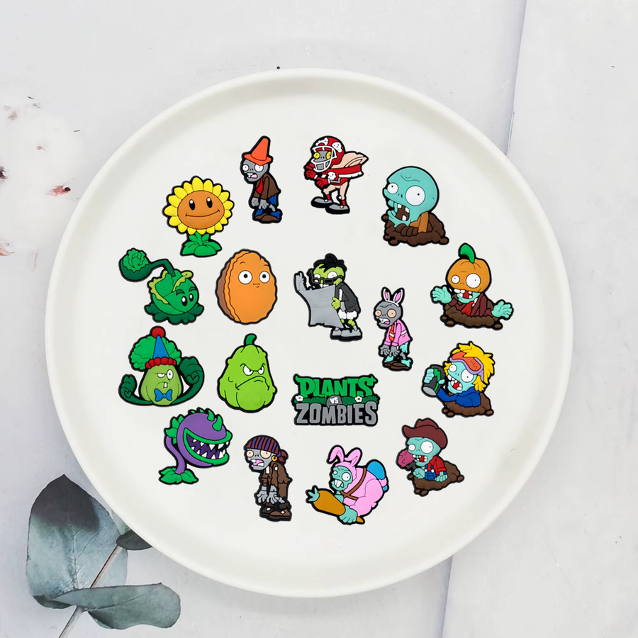 Schuh-Charms Cartoon-Pflanzen, Kinder - Bild 4