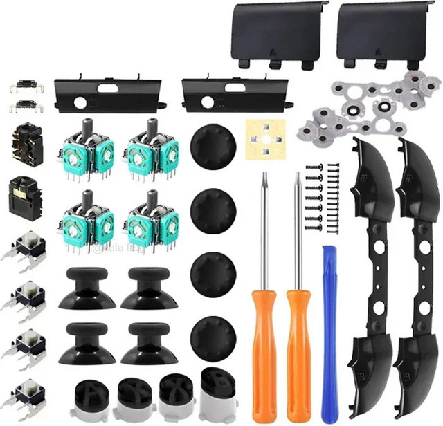 DATA FROG Ersatz-Joystick für Xbox One und Xbox Series X/S Controller, Analog Stick Reparaturteil in Schwarz - Bild 1