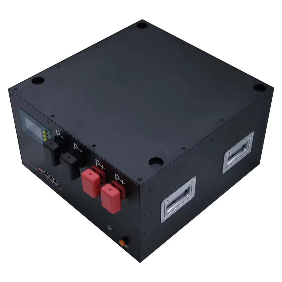 24V 300Ah LiFePO4 Solarbatterie mit DIY-Kit und Batteriegehäuse in Schwarz für die Heimenergiespeicherung - Bild 2