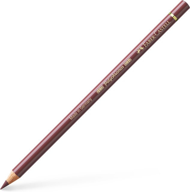 Faber Castell Polychromos Profi-Farbstift Caput Mortuum in Rotbraun - Bild 1