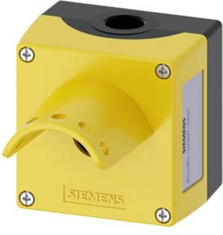 Siemens Gehäuse 3SU1851-0AA00-0AG2 in Gelb aus Metall mit Schutzart IP69K - Bild 1