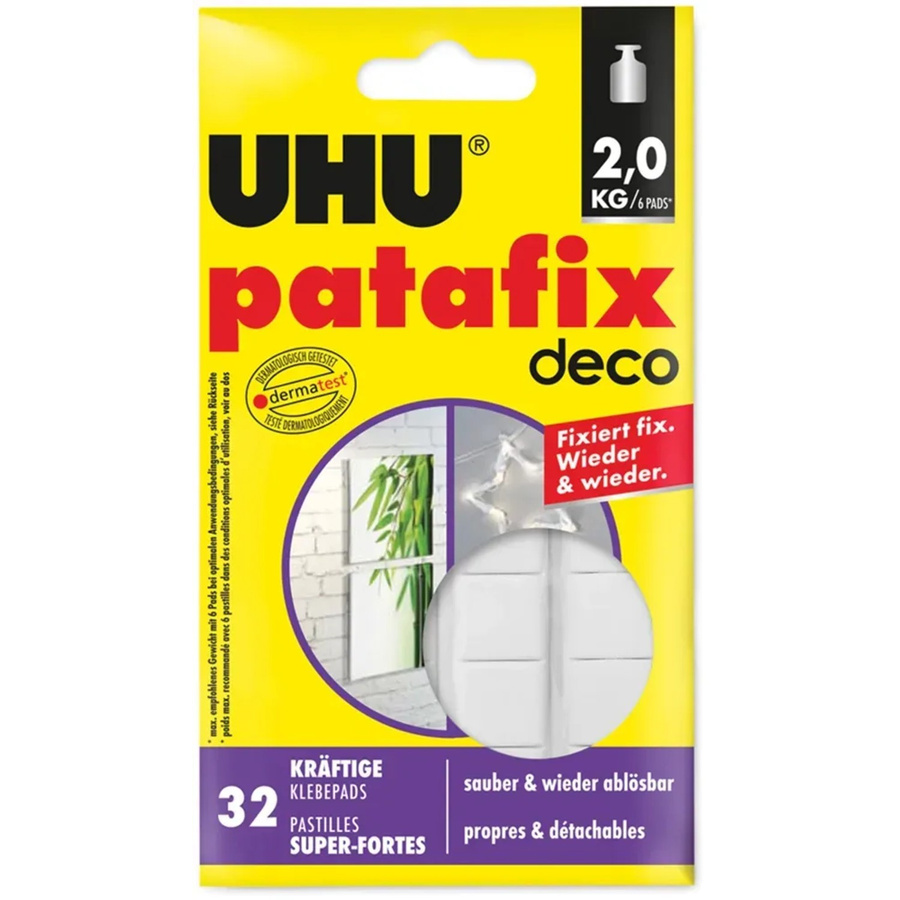 Uhu Patafix Klebeknete für Homedeko mit 32 Pads - Bild 2