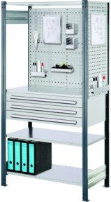 Kappes Steckregal RasterPlan Mod. 4 in RAL 7016 Anthrazit - Bild 1