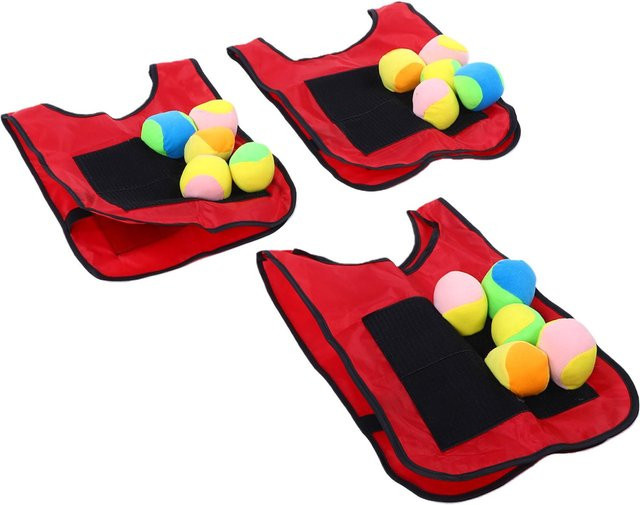 TOMTOP JMS Klebriges Ballwesten-Set Multifunktional Rote Farbe Set - Bild 1