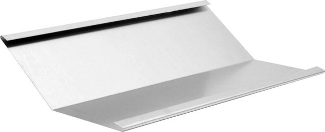 Kehlblech Sarei aus Aluminium in Natur Silber, Breite: 33,3 cm, Länge: 2000 m - Bild 1
