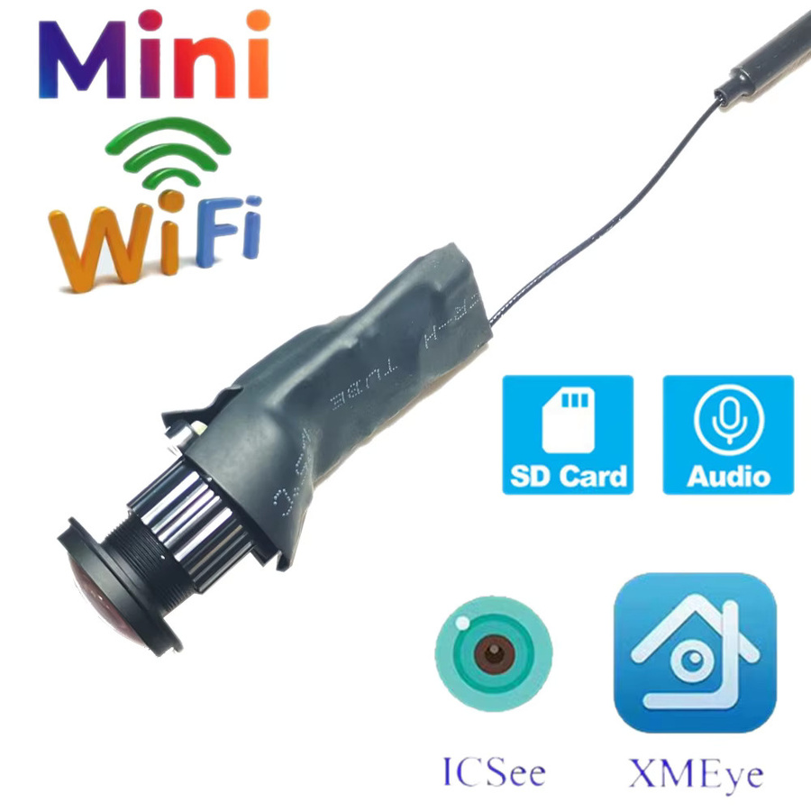 HQCAM DIY IP-Kamera-Modul Mini-WLAN-Modul in Schwarz mit 1080p Auflösung, ICSee xmeye SDK, drahtlose Sicherheitsprodukt-Leiterplatte mit P2P und Zwei-Wege-Audio - Bild 2
