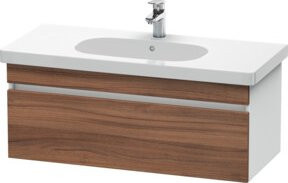 Duravit Waschtischunterschrank DuraStyle in Braun, wandhängend, B: 100 cm, T: 45,3 cm, H: 39,8 cm - Bild 1