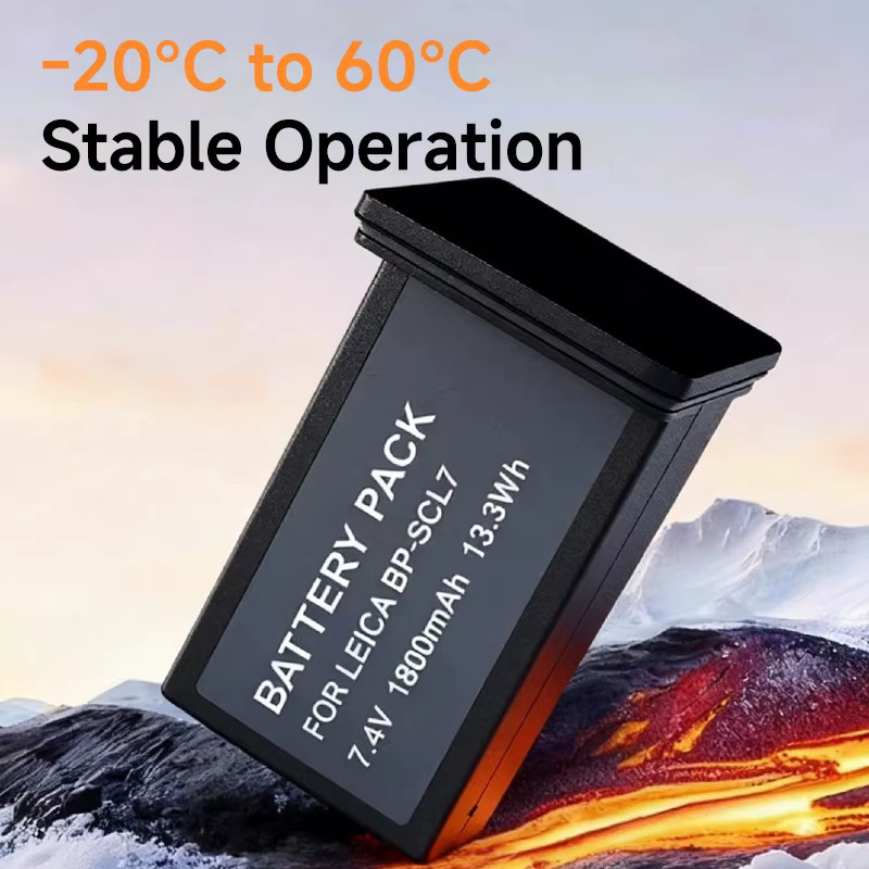 BP-SCL7 Akku 1800 mAh für Leica M11, M11-M und M11-P in Schwarz - Bild 4