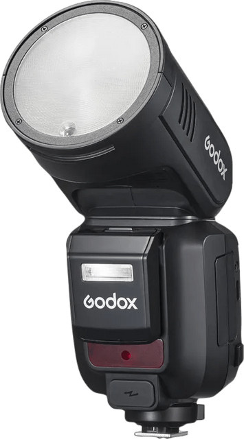 Godox Speedlite V100 On-Camera Flash für Nikon in Schwarz - Bild 1