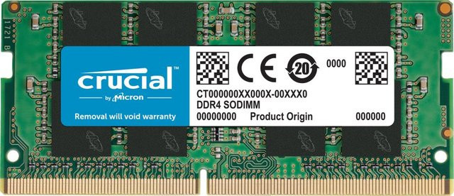 Crucial CT16G4SFS832A DDR4 Speichermodul 16 GB 3200 MHz in Grün - Bild 1