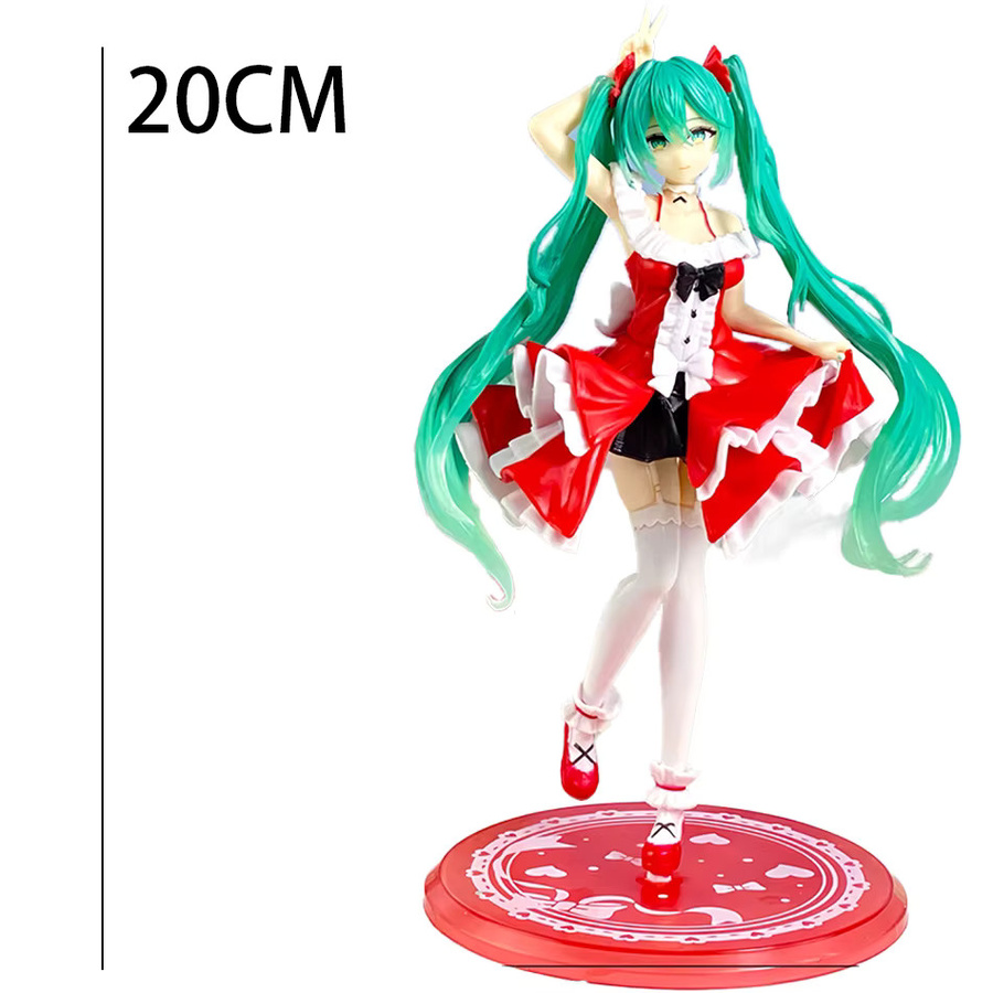 Bandai Hatsune Miku Lolita Serie Figur, Rosa, Grün, für Erwachsene - Bild 3