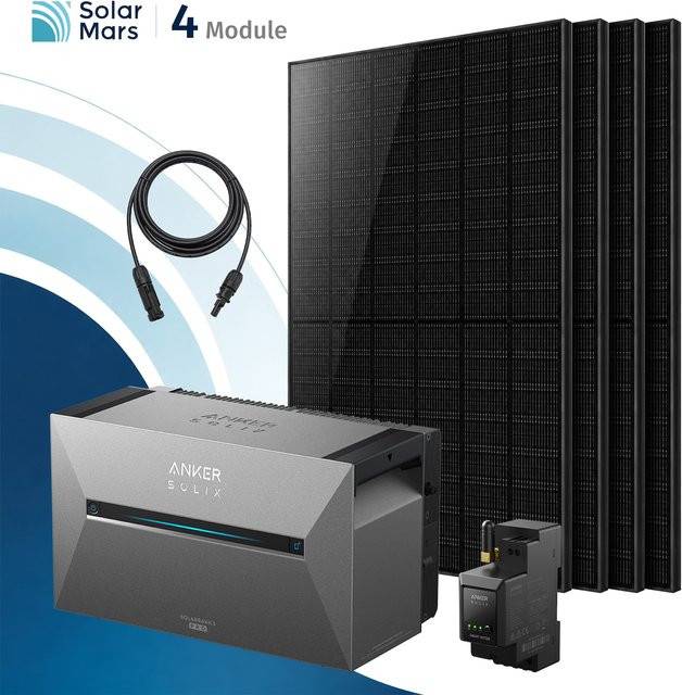 Anker SOLIX Solarbank 3 E2700 Pro Balkonkraftwerk mit 2000W Speicher in Grau - Bild 1