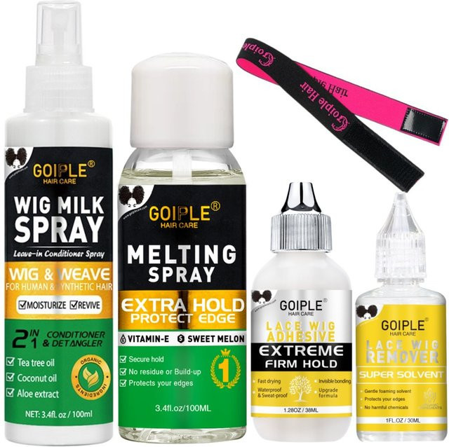 Goiple Spitzen-Schmelzspray und Perückenmilchspray-Set, Unisex - Bild 1