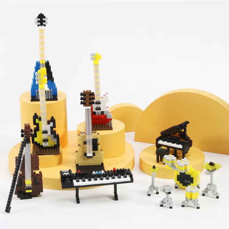 Moc Musik, Bausteine, Musik serie, Kunststoff, Bunt / Mehrfarbig, Rot - Bild 2