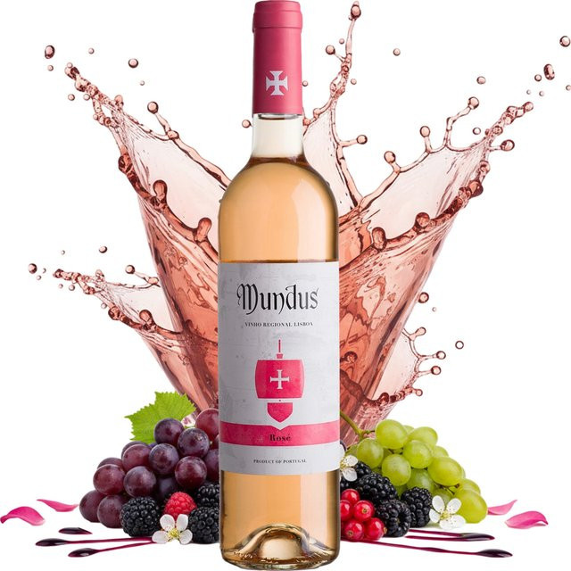 Mundus, Lisboa IGP, trocken, Roséwein, 0,75 l - Bild 1