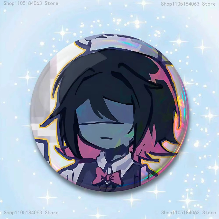 D-DeltaruneS Abzeichen, runde Brosche, Cosplay Pin Bag Decor - Bild 3