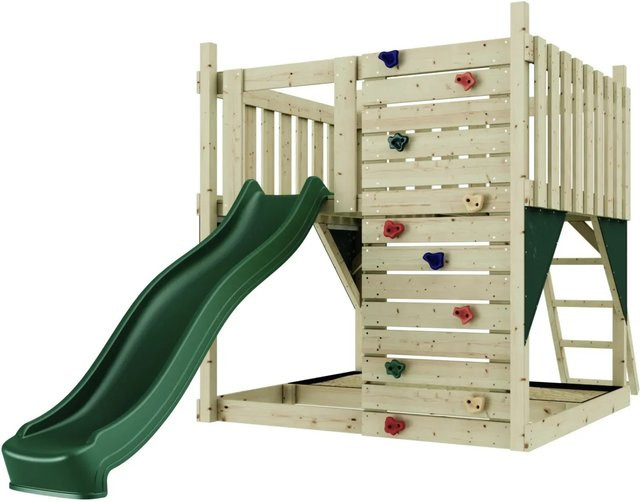 OutdoorToys Plattform Sternenhimmel, Dunkelgrün, Holz, ab 3 Jahre - Bild 1