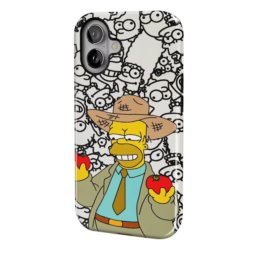 Die Simpsons Handyhülle für Samsung Galaxy Modelle in Multicolour als weiche Schutzhülle - Bild 3