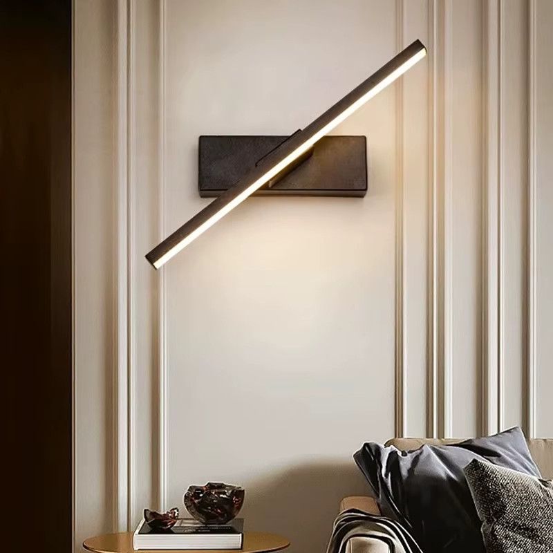 DAMIASMIL LED-Wandleuchte moderne drehbare Spiegelleuchte für Badezimmer und Schlafzimmer mit integriertem LED - Bild 2