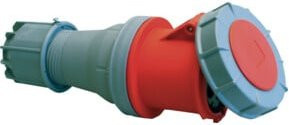 PCE CEE-Stecker 125 A 5p 6h in Rot - Bild 1