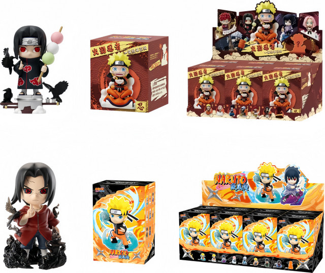 FUNISM Naruto Blind Box Actionfigur, Uzumaki Naruto Uchiha Sasuke, ab 14 Jahren - Bild 1