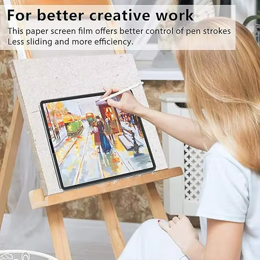 2 Stück Displayschutzfolie für Samsung Galaxy Tab S8 S10 Ultra S9 FE S7 S6 Lite A11 Plus A8 A9 transparent mit Papier-Schreibgefühl - Bild 2